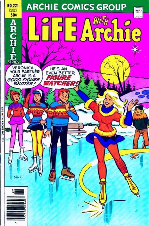 Life with Archie #221 cover