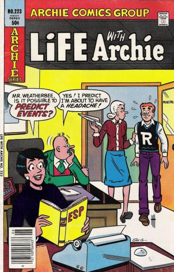 Life with Archie #223 cover