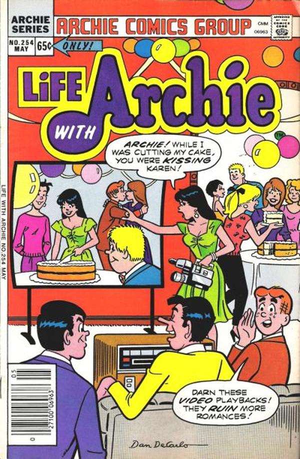 Life with Archie #254 cover