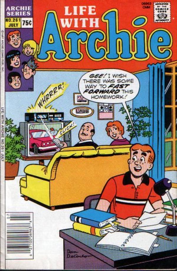 Life with Archie #261 cover