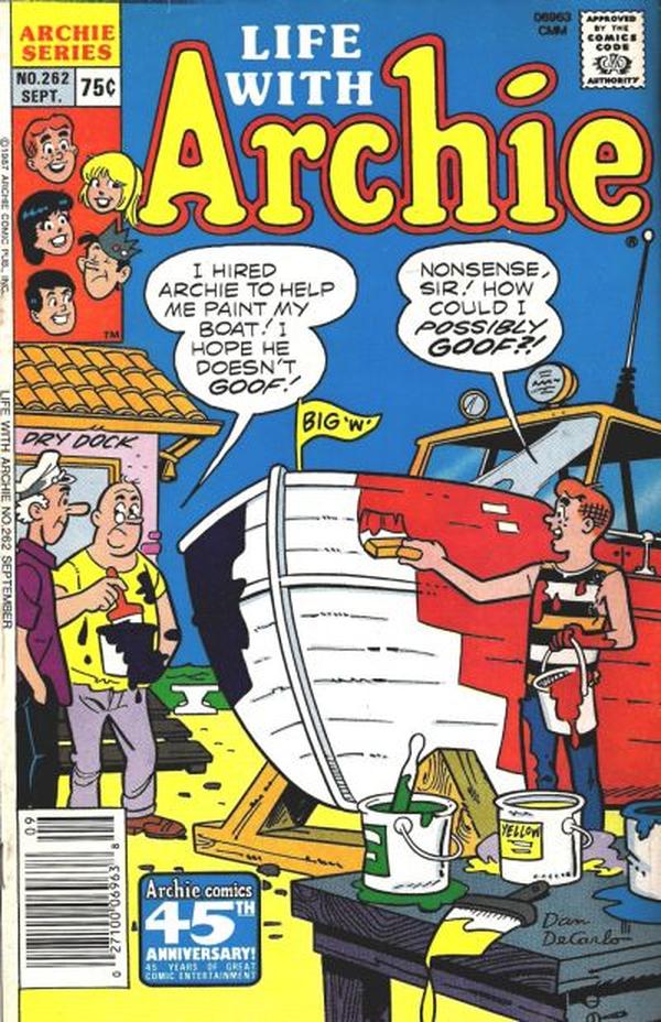 Life with Archie #262 cover