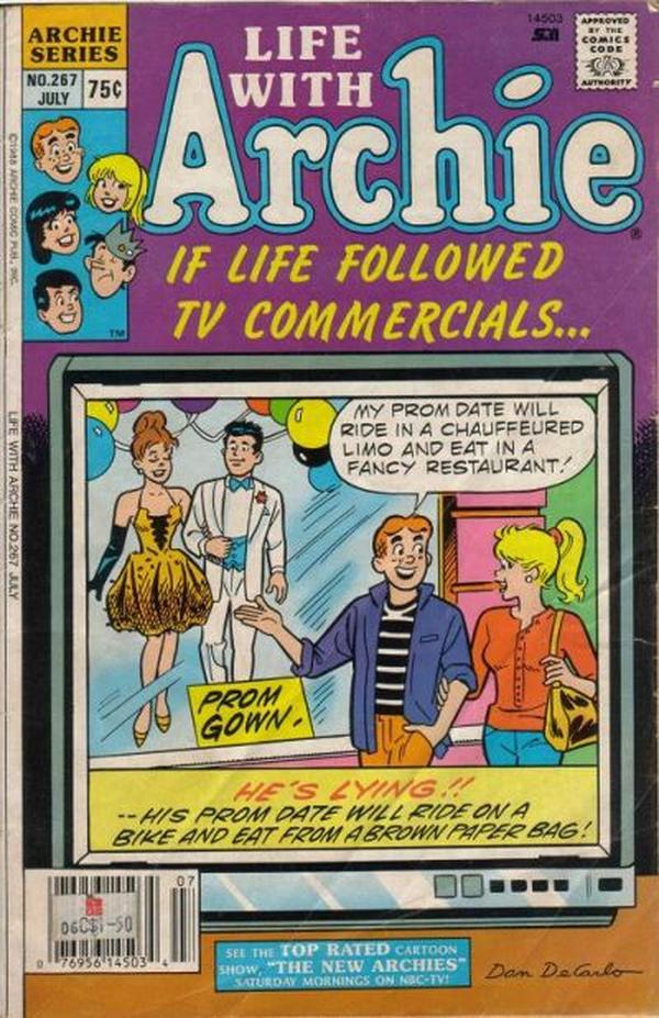 Life with Archie #267 cover