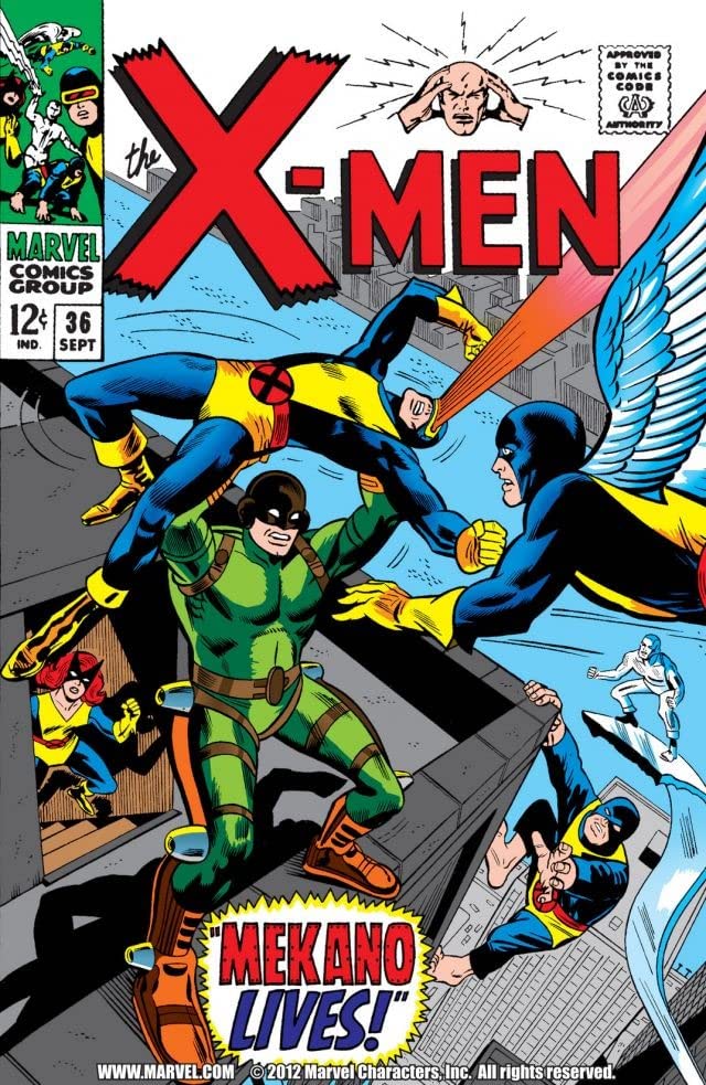 The X-Men #36 cover