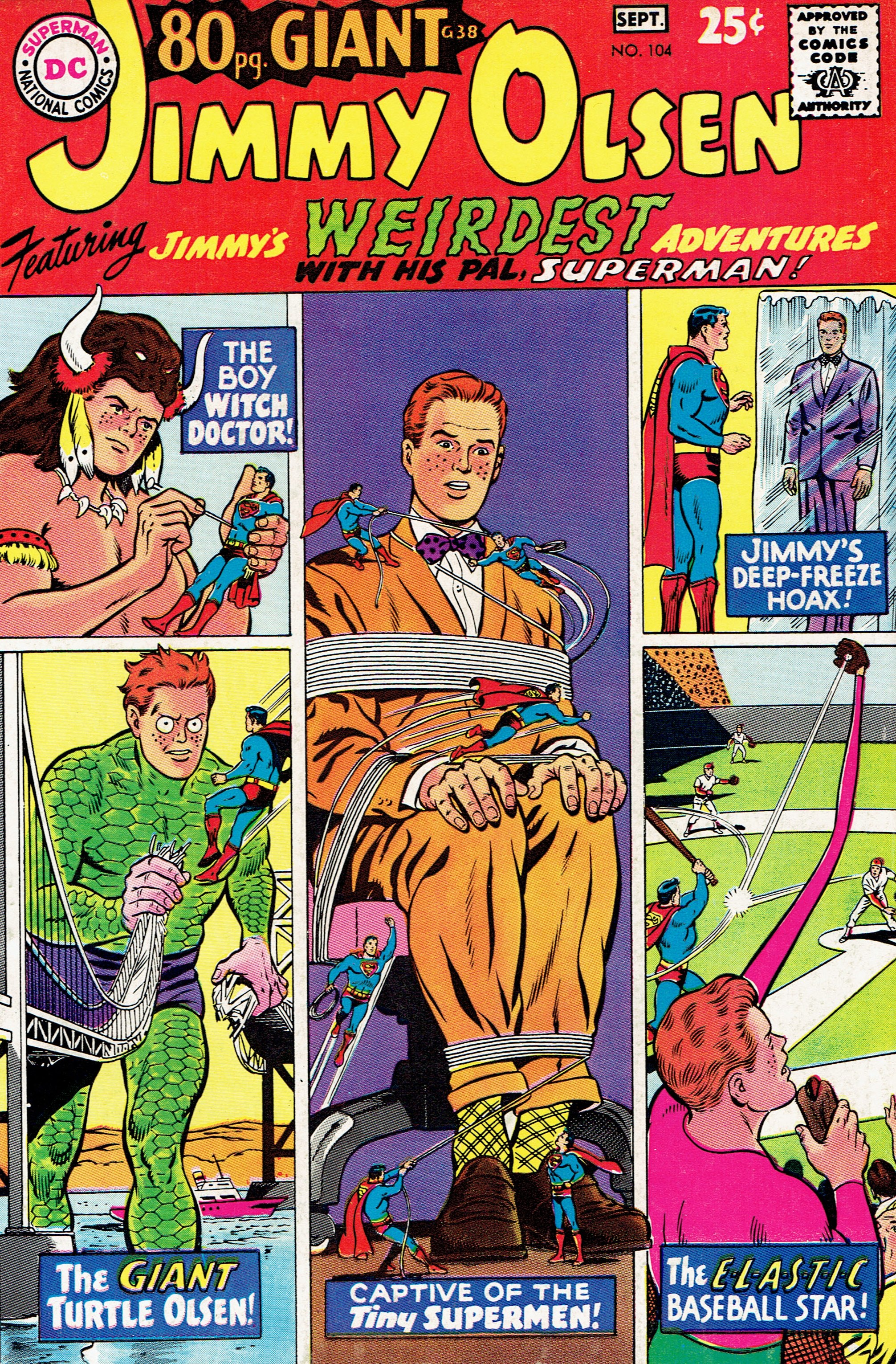 Superman's Pal, Jimmy Olsen #104 cover