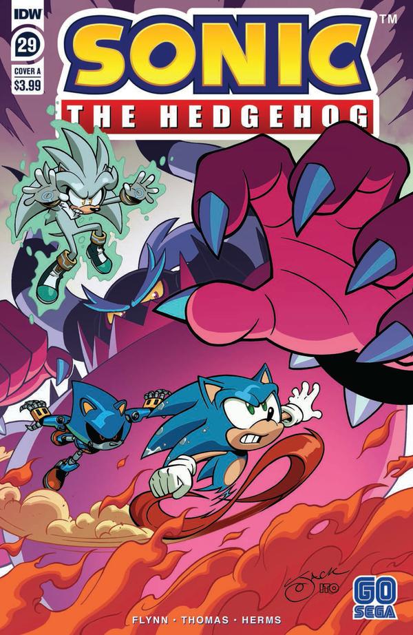 Sonic the Hedgehog #29 cover
