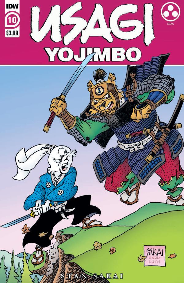 Usagi Yojimbo #10 cover