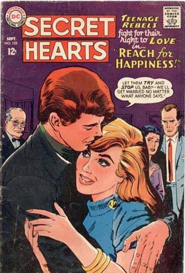 Secret Hearts #122 cover