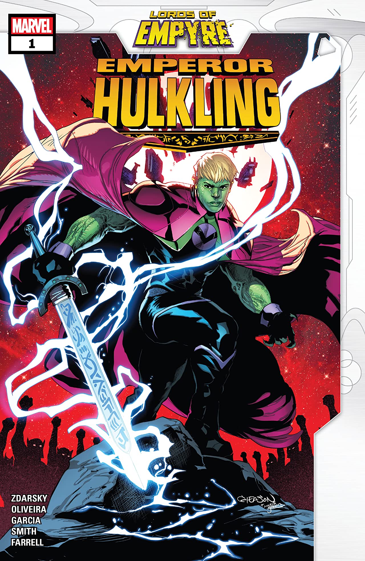 Lords of Empyre: Emperor Hulkling #1 cover