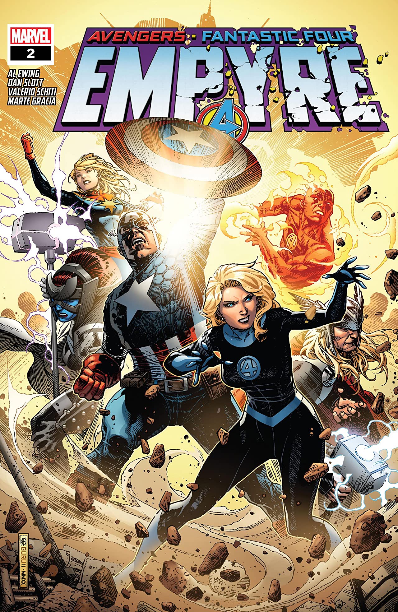 Empyre #2 cover