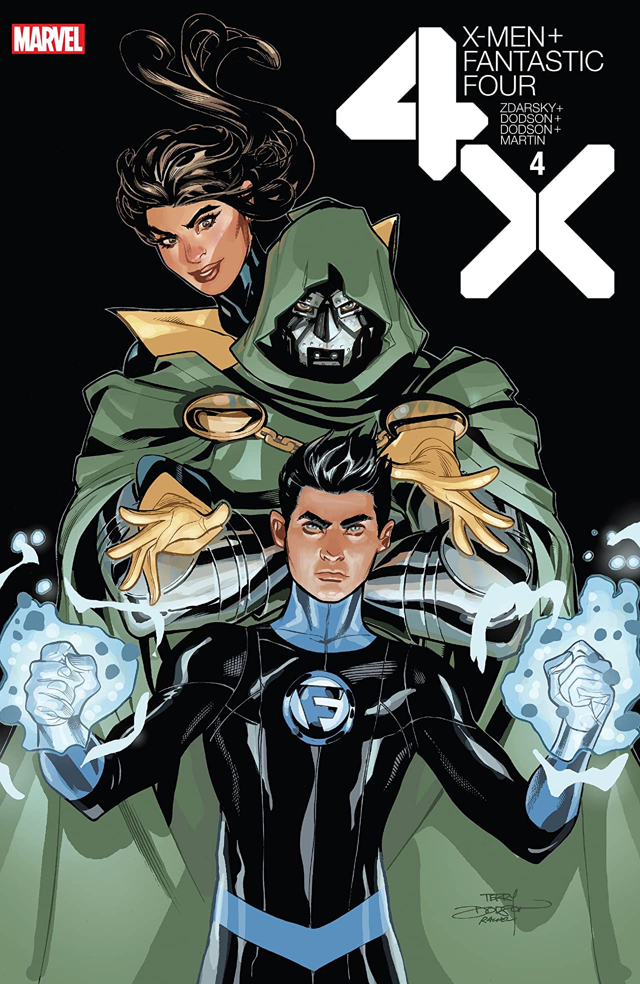 X-Men / Fantastic Four #4 cover