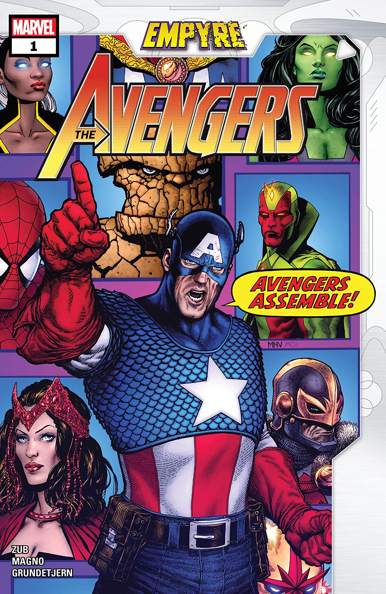 Empyre: Avengers #1 cover