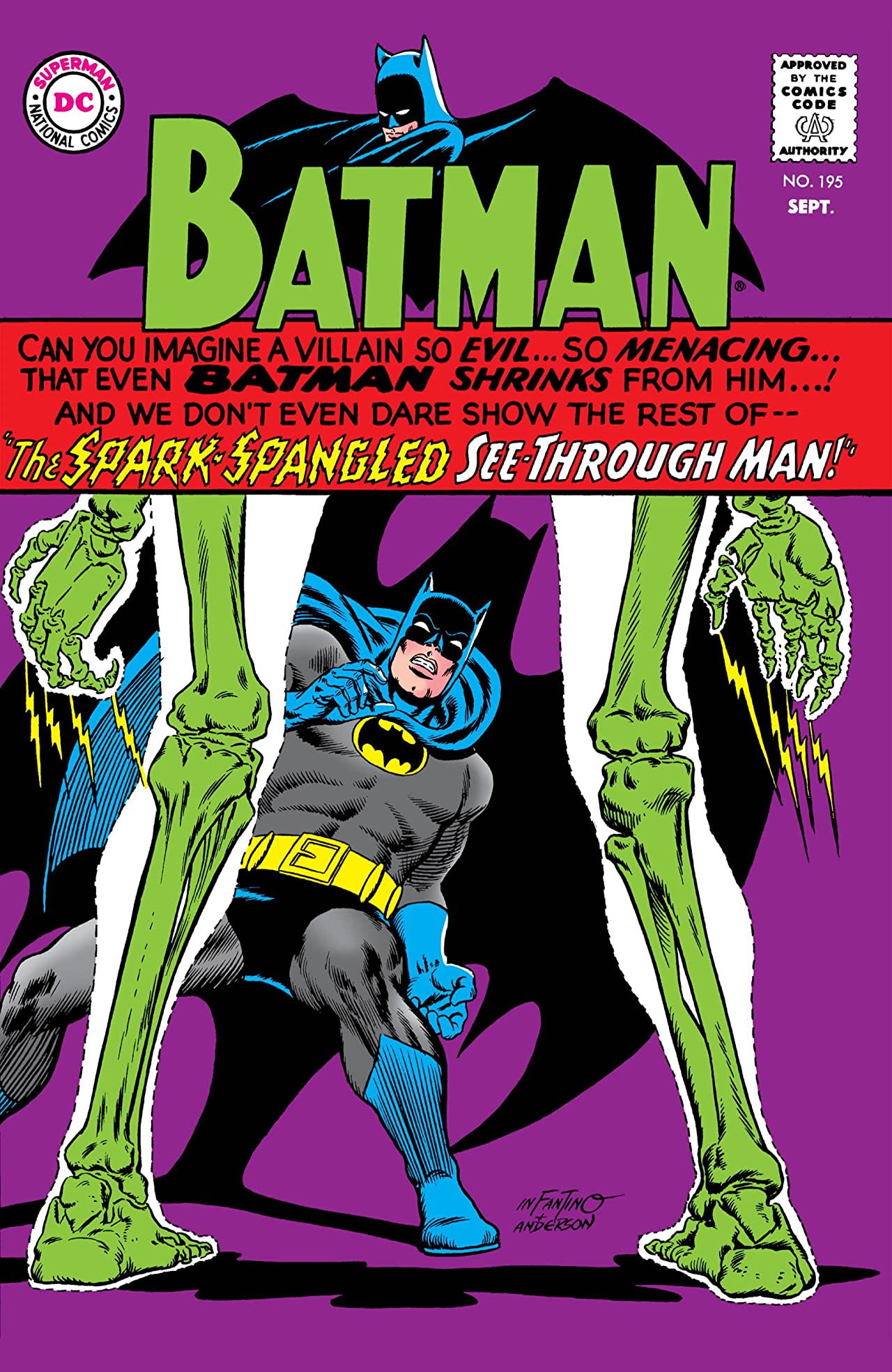 Batman #195 cover