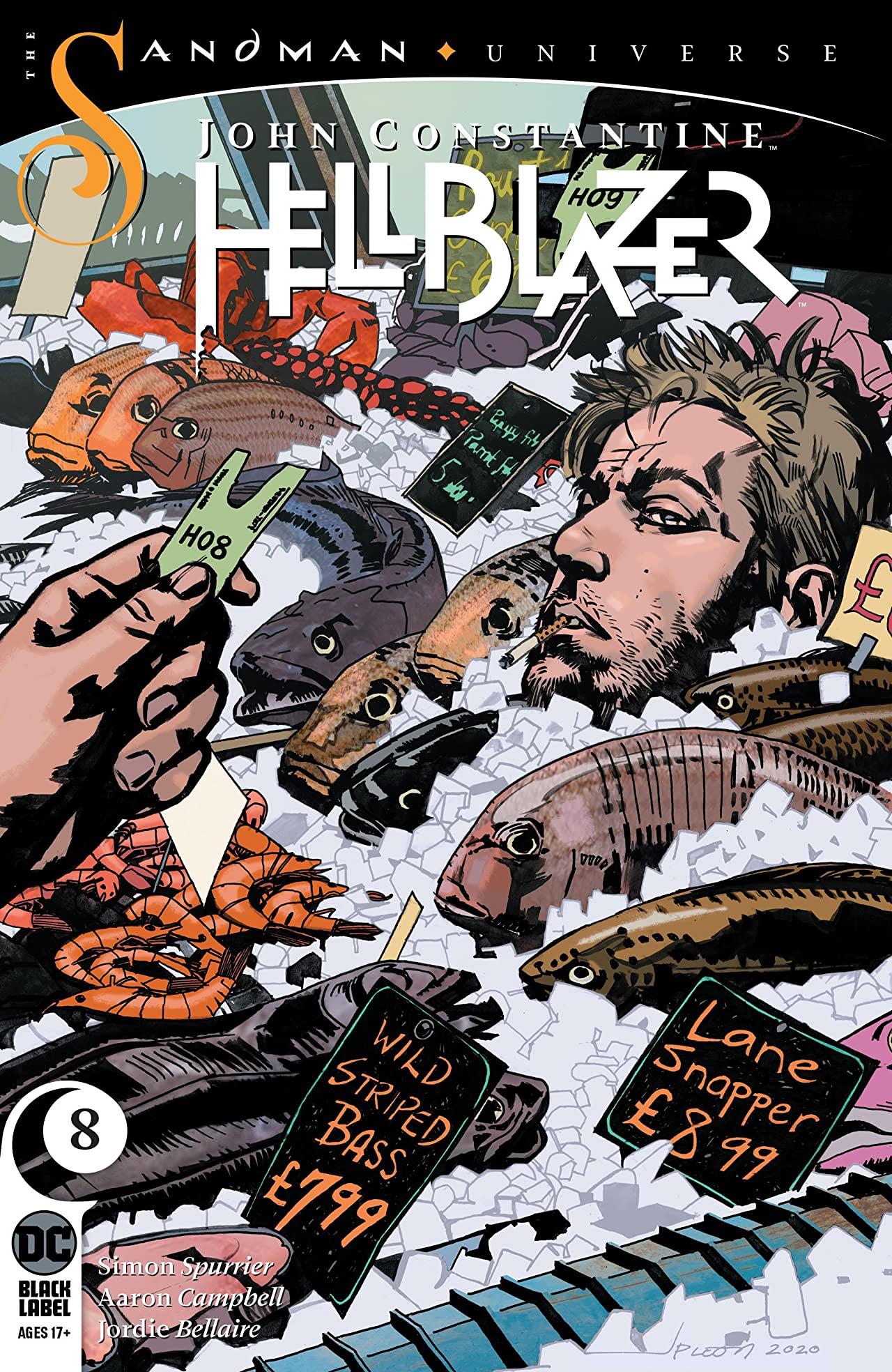 John Constantine: Hellblazer #8 cover