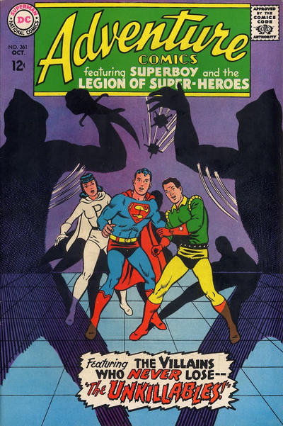 Adventure Comics #361 cover