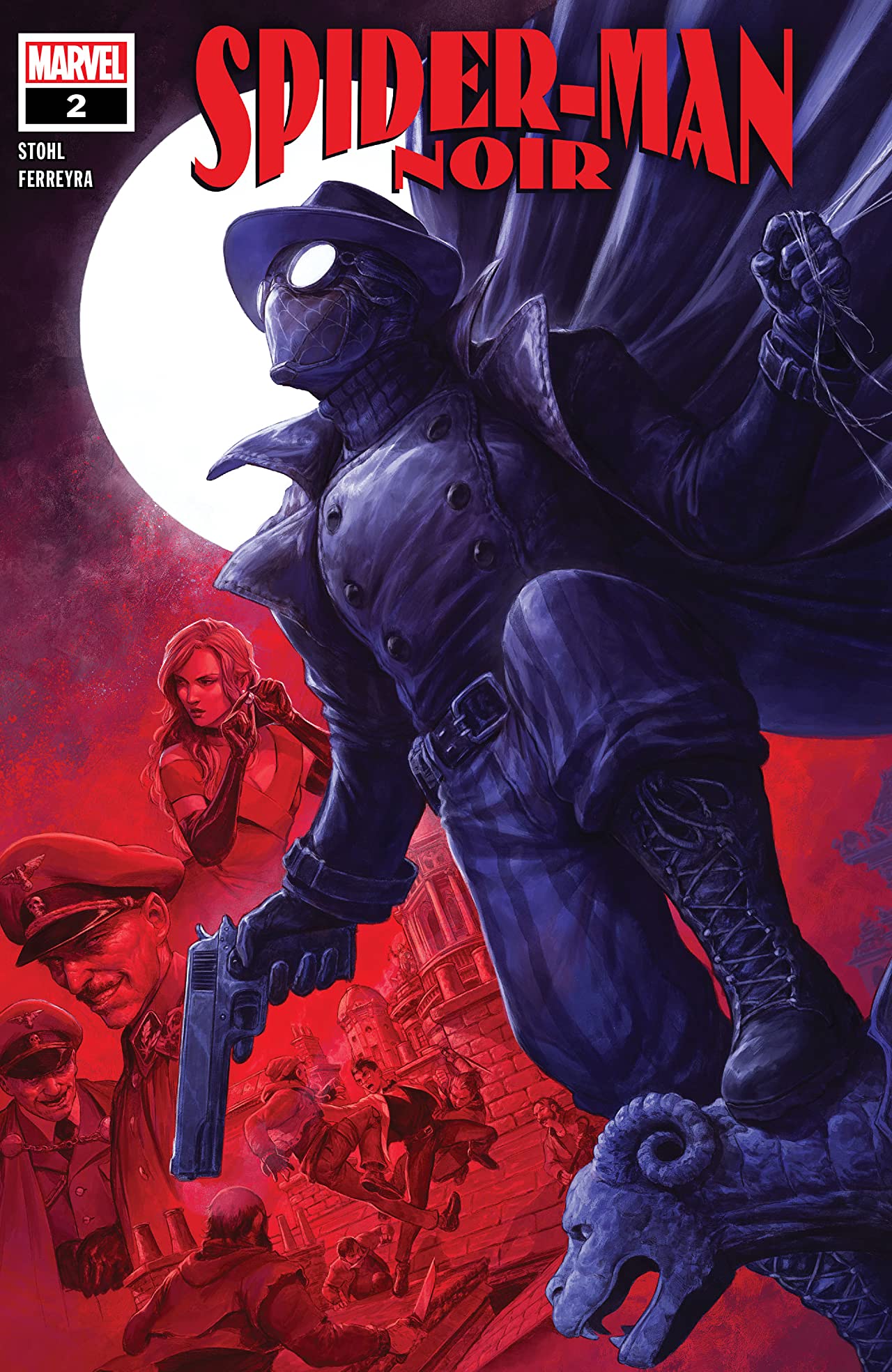 Spider-Man Noir #2 cover