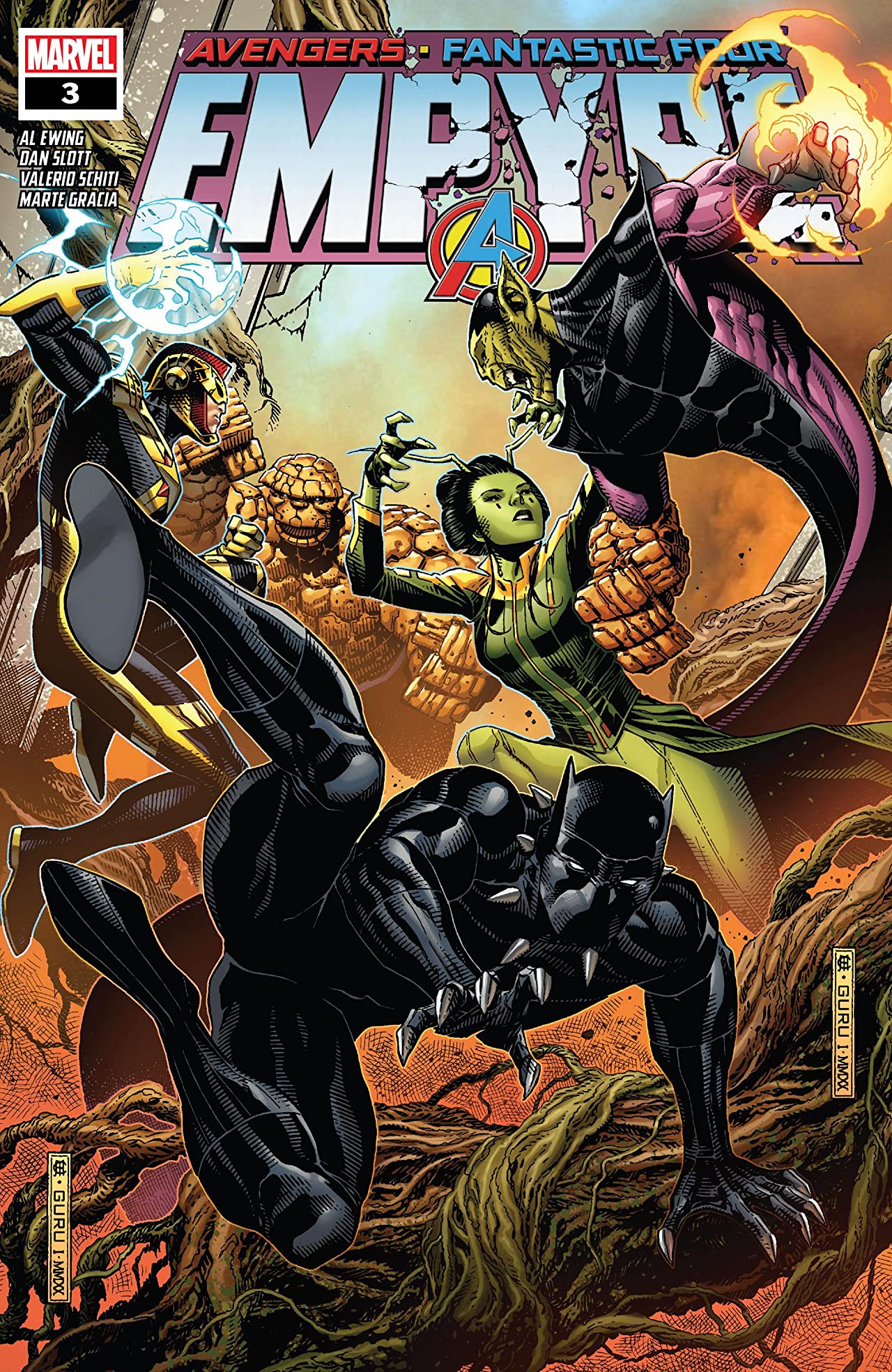 Empyre #3 cover