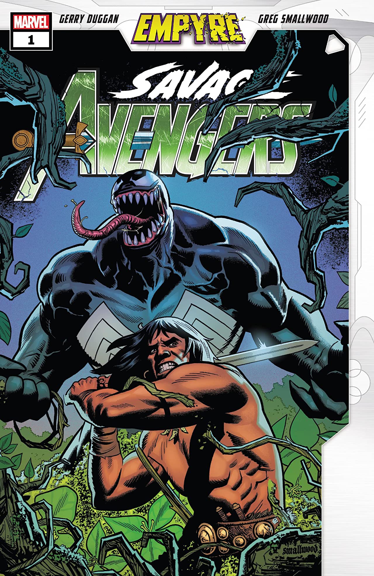 Empyre: Savage Avengers #1 cover
