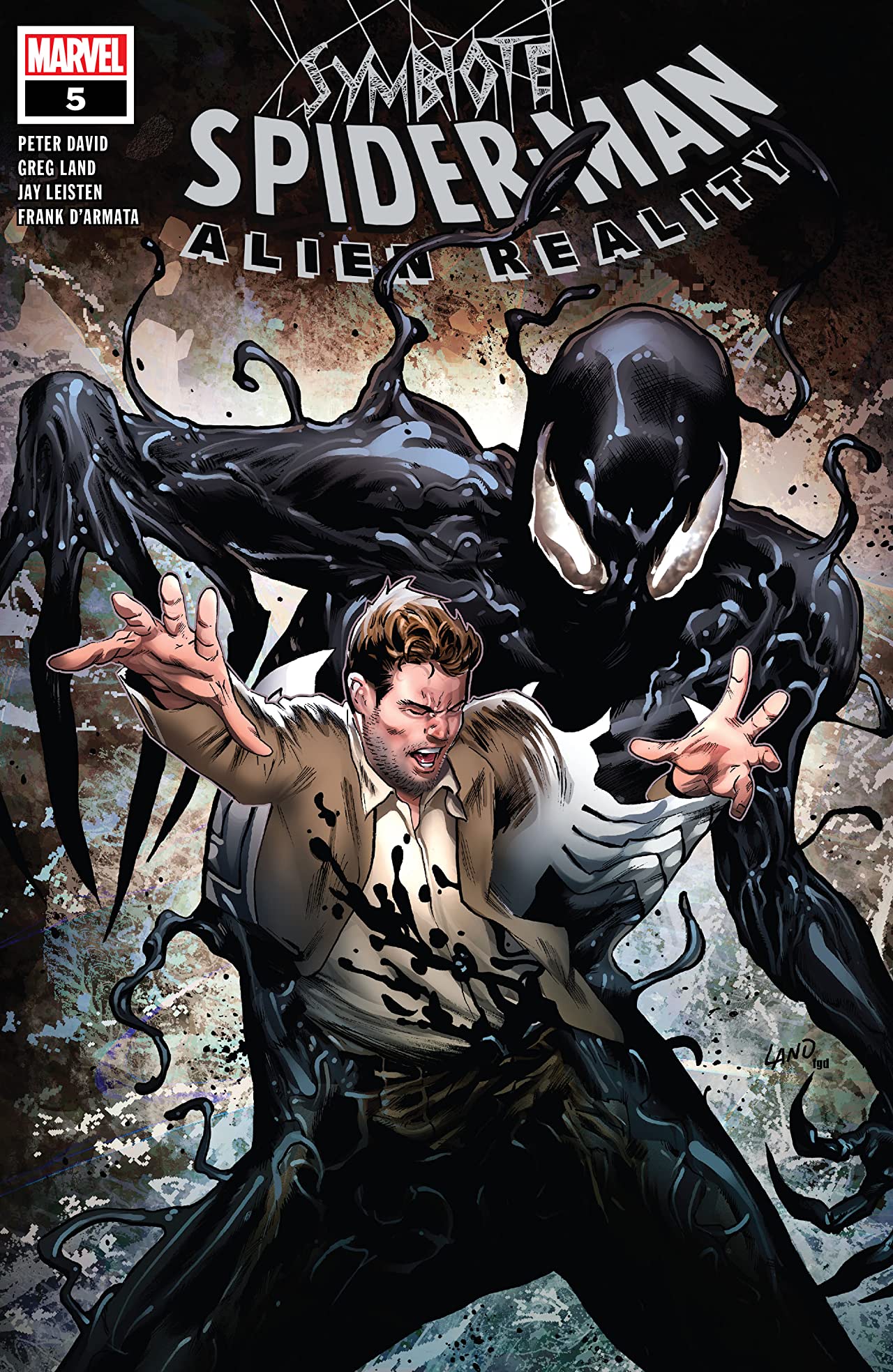 Symbiote Spider-Man: Alien Reality #5 cover