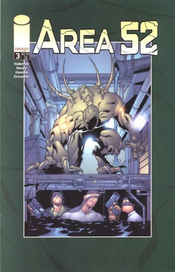 Area 52 #3 cover