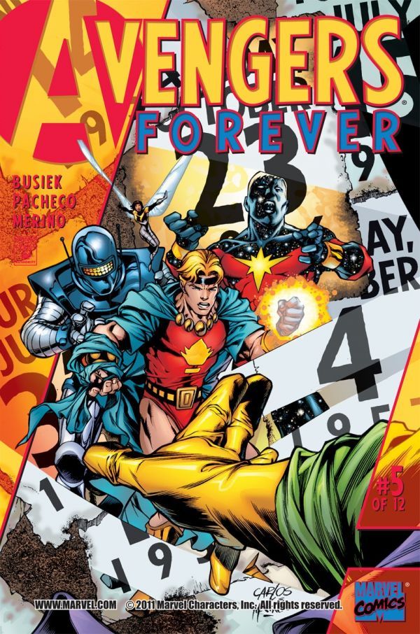 Avengers Forever #5 cover