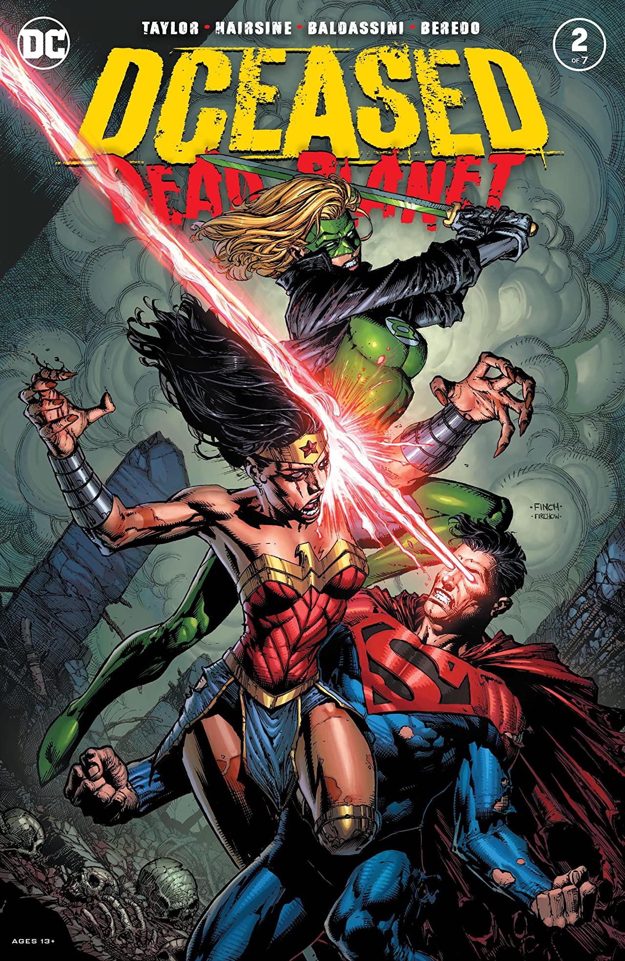 DCeased: Dead Planet #2 cover