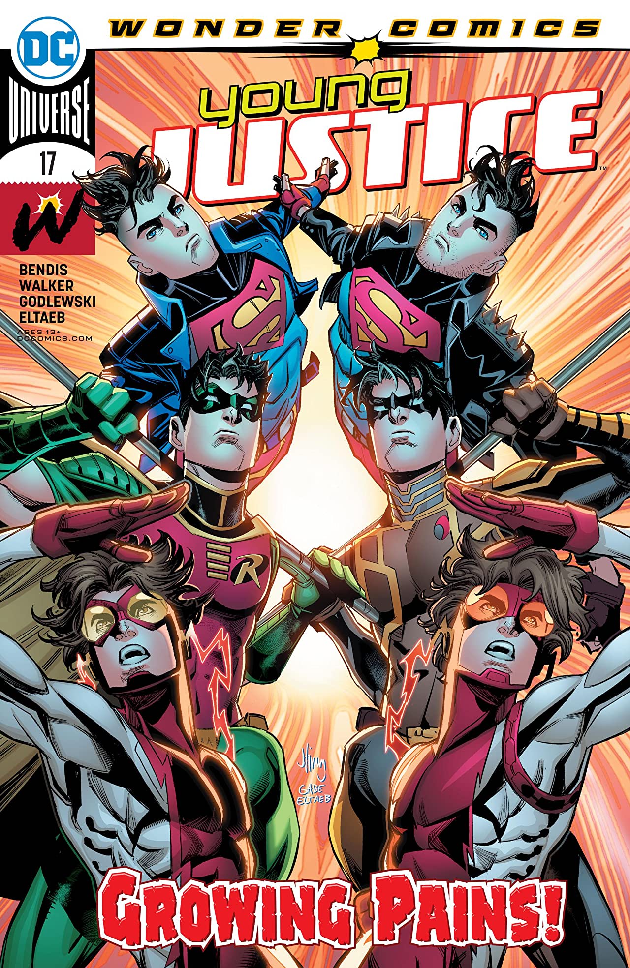 Young Justice #17 cover