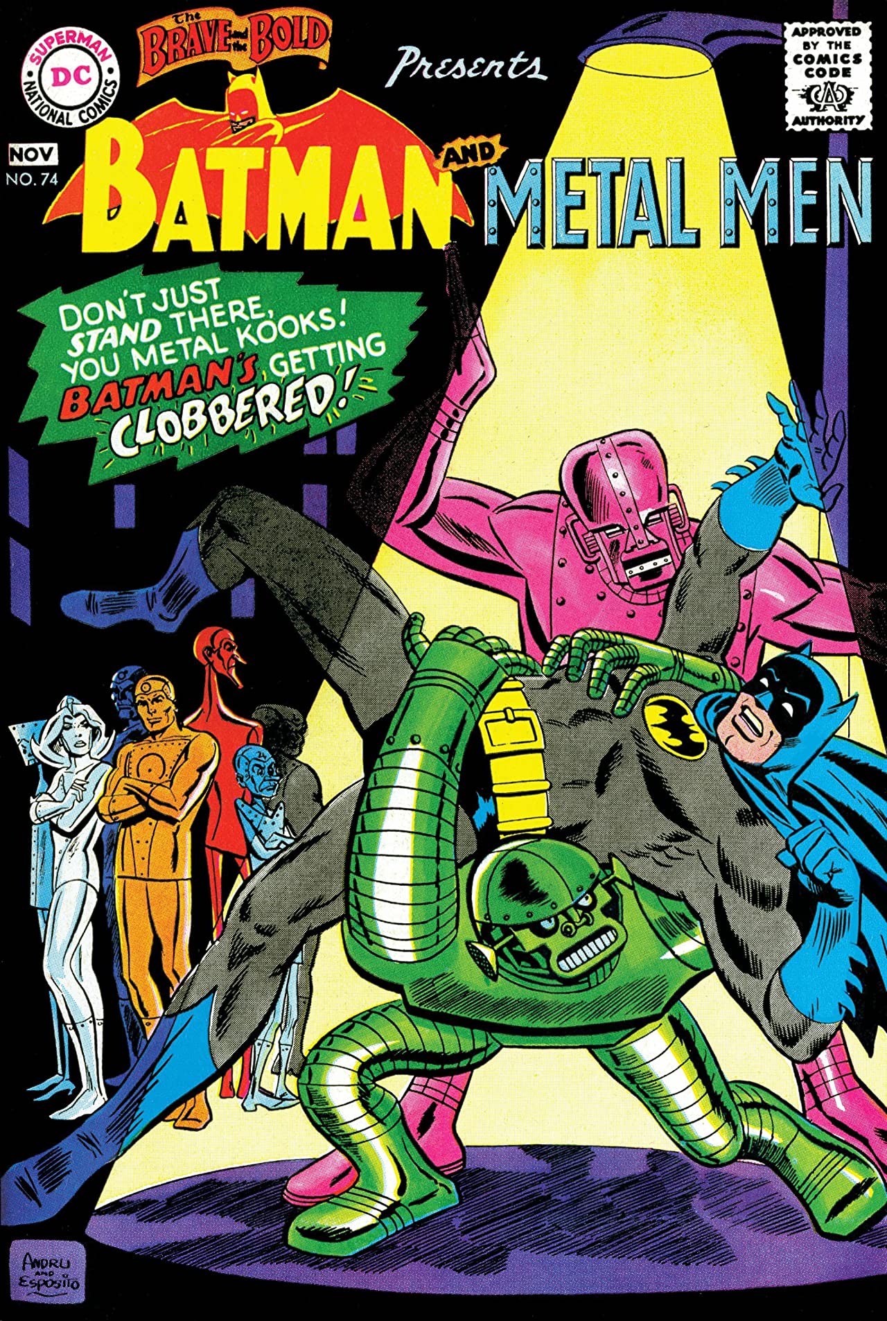 The Brave and the Bold #74 cover