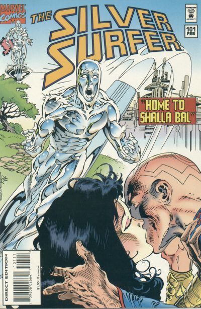 Silver Surfer #101 cover