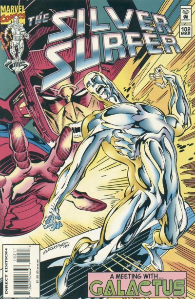 Silver Surfer #102 cover