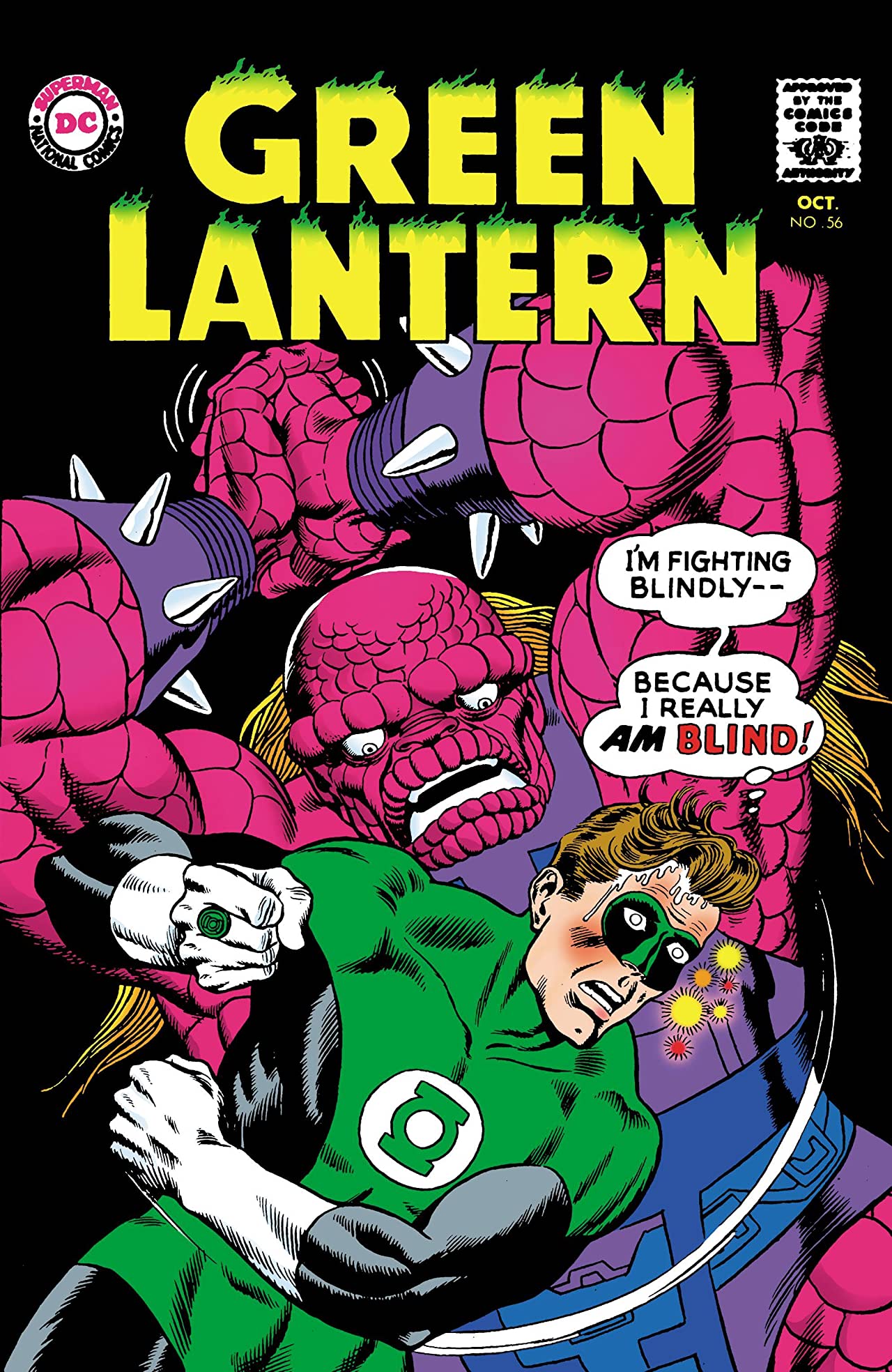 Green Lantern #56 cover