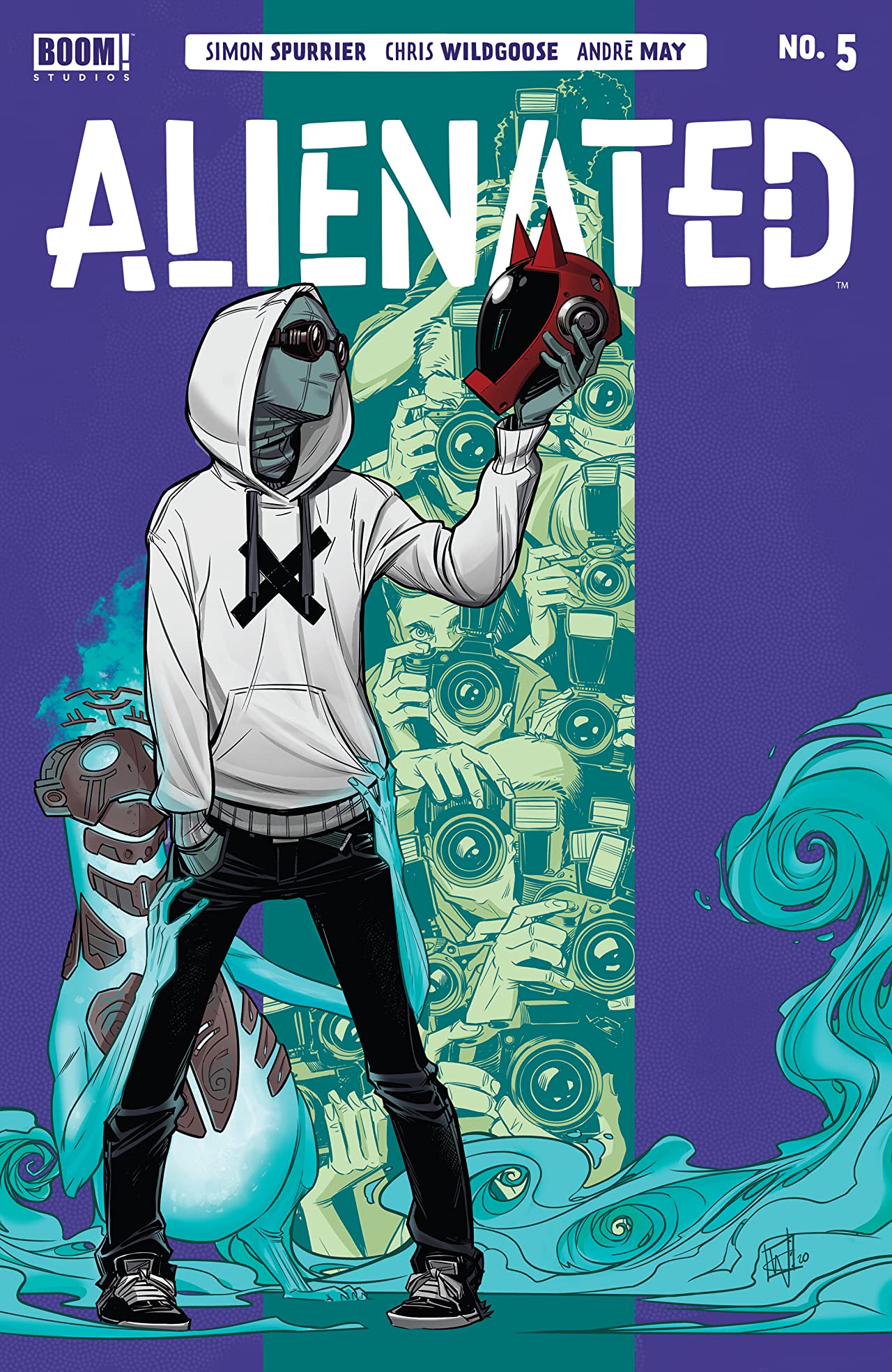 Alienated #5 cover