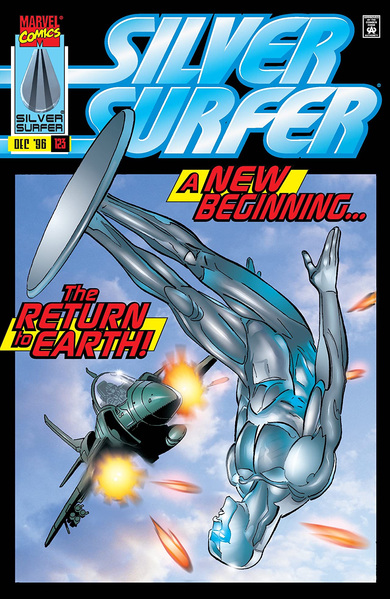 Silver Surfer #123 cover