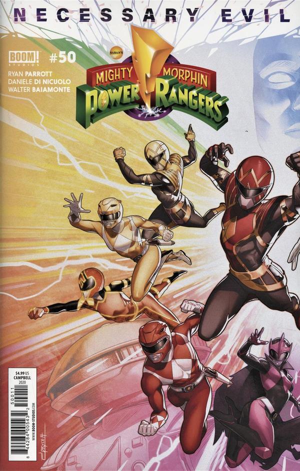 Mighty Morphin Power Rangers #50 cover