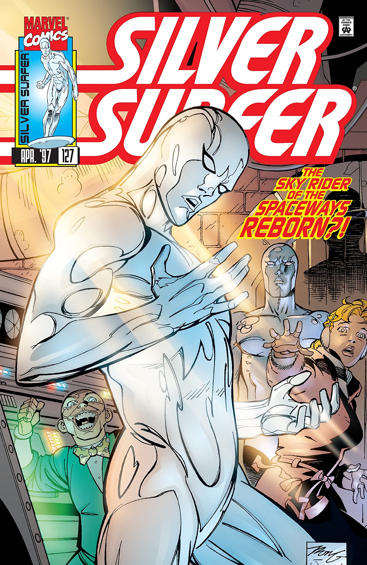 Silver Surfer #127 cover