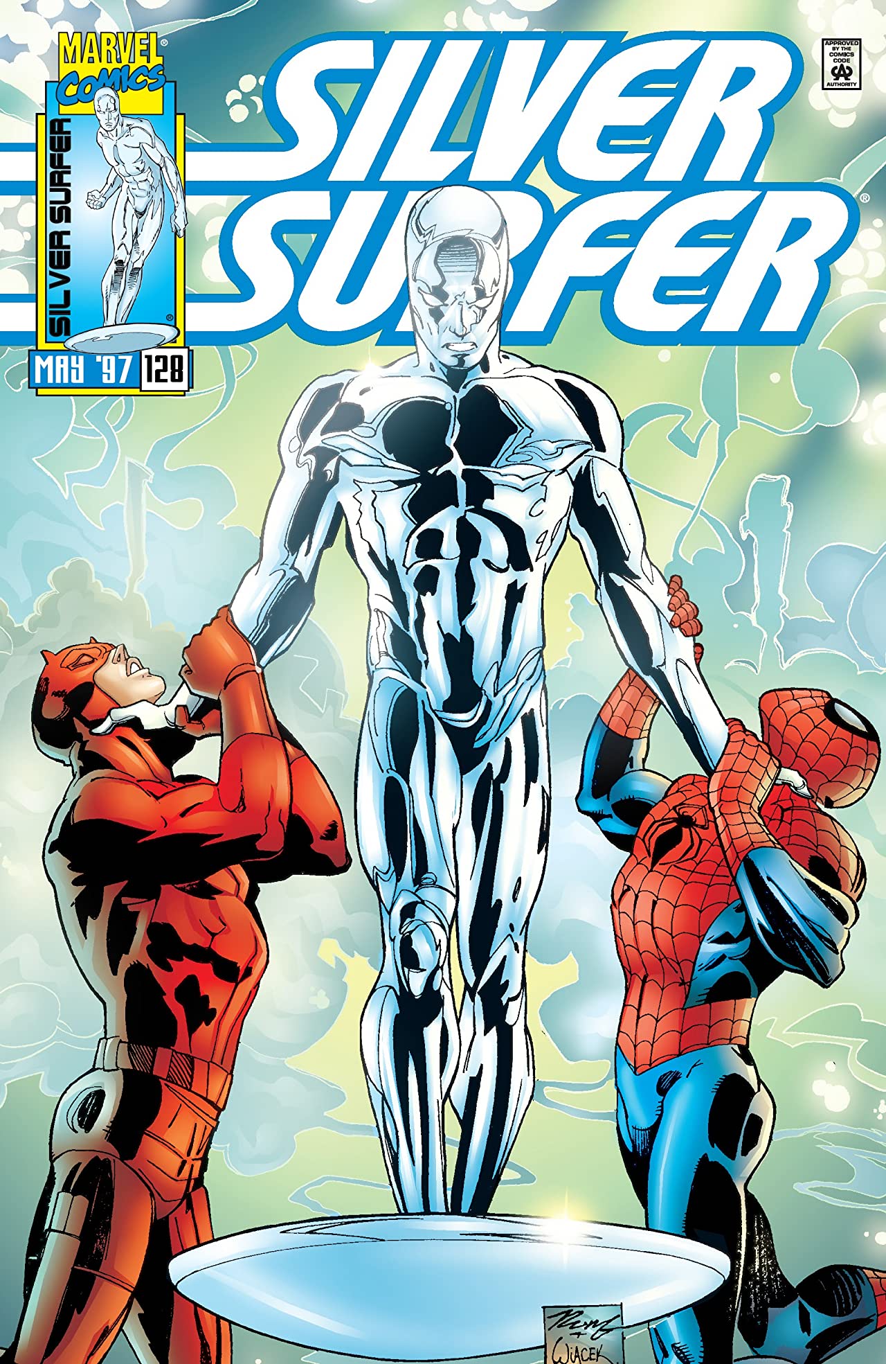 Silver Surfer #128 cover