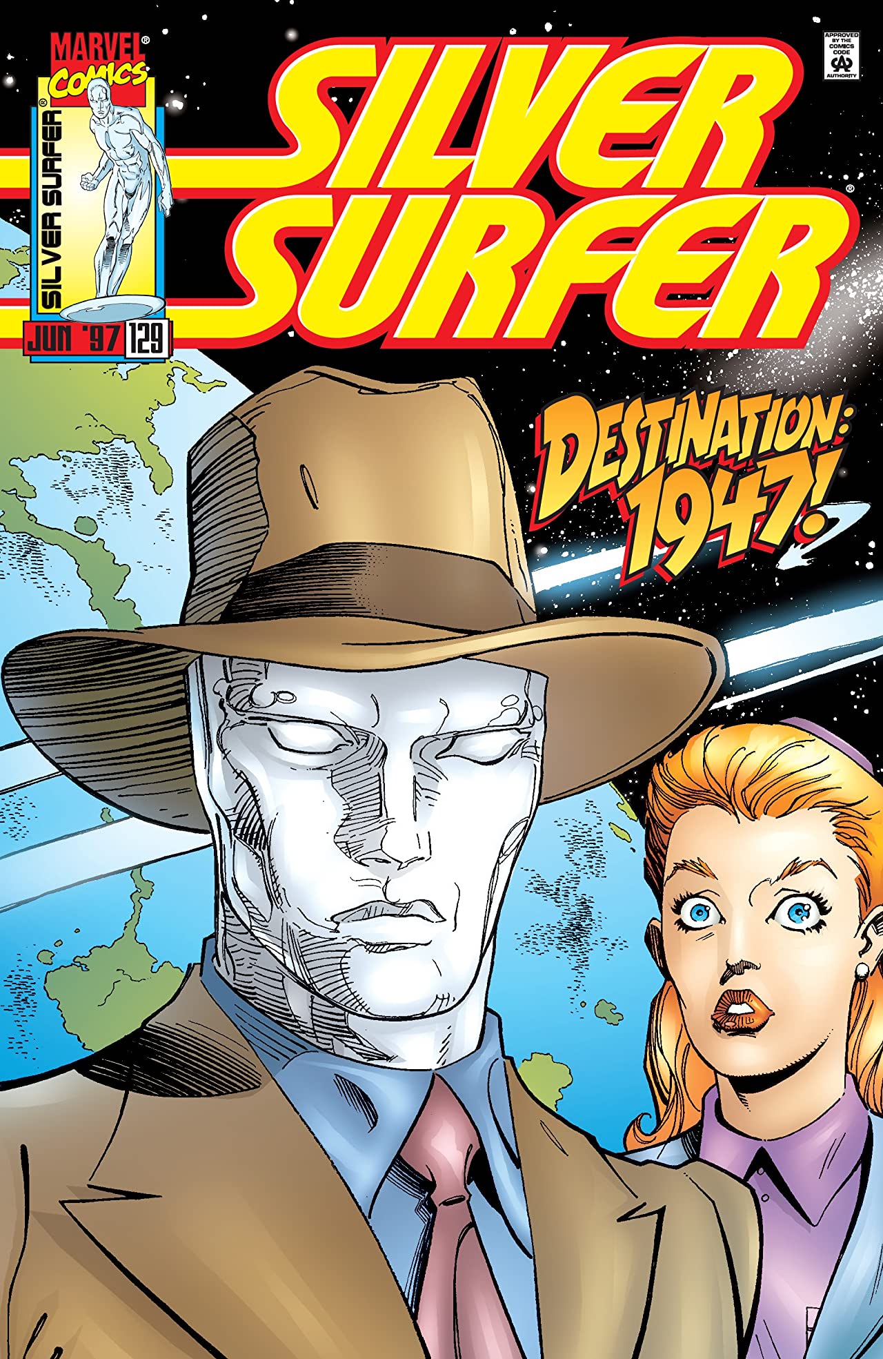 Silver Surfer #129 cover