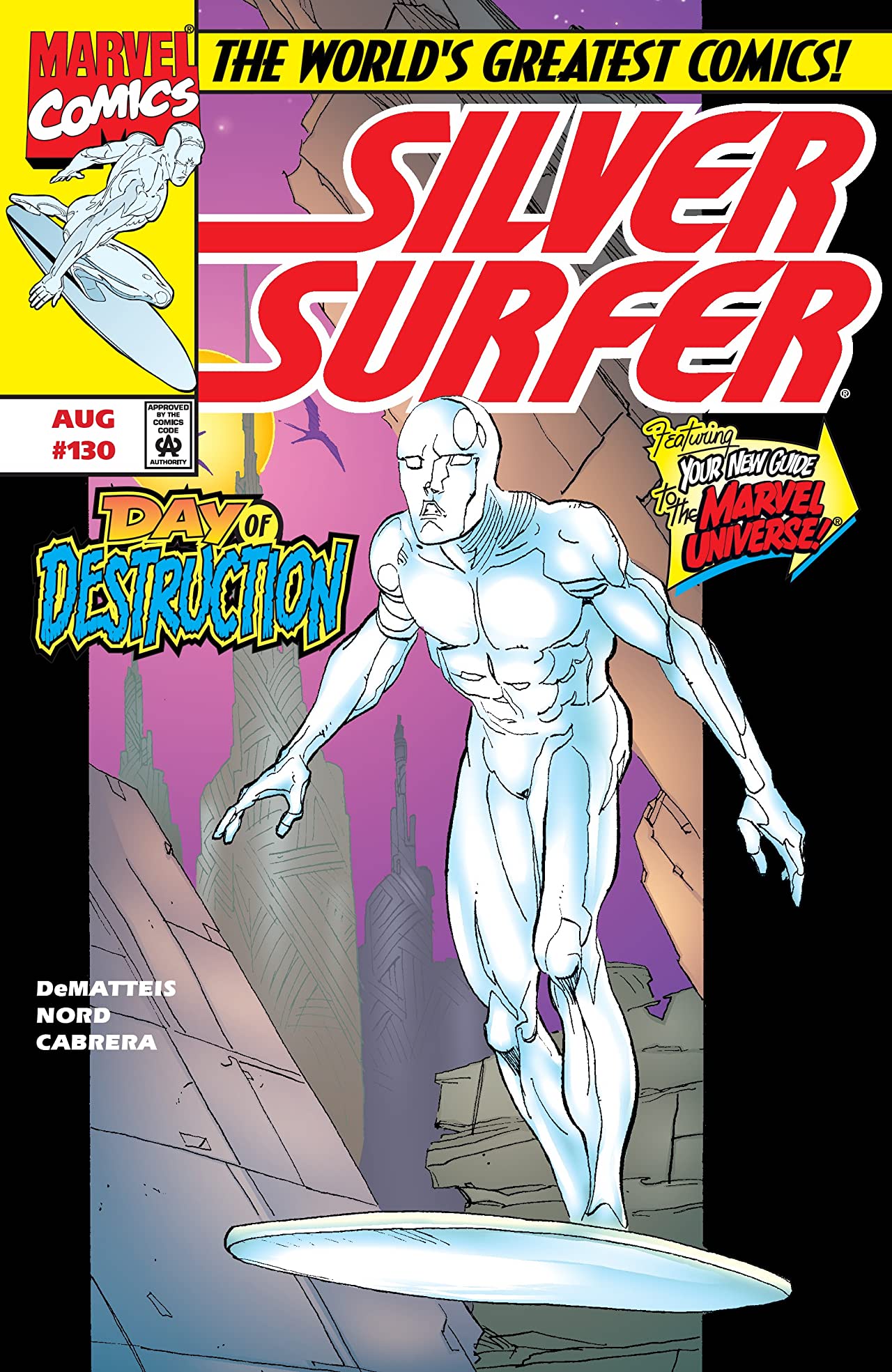 Silver Surfer #130 cover