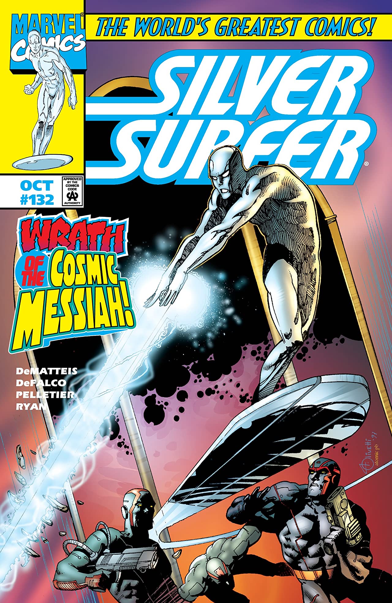 Silver Surfer #132 cover