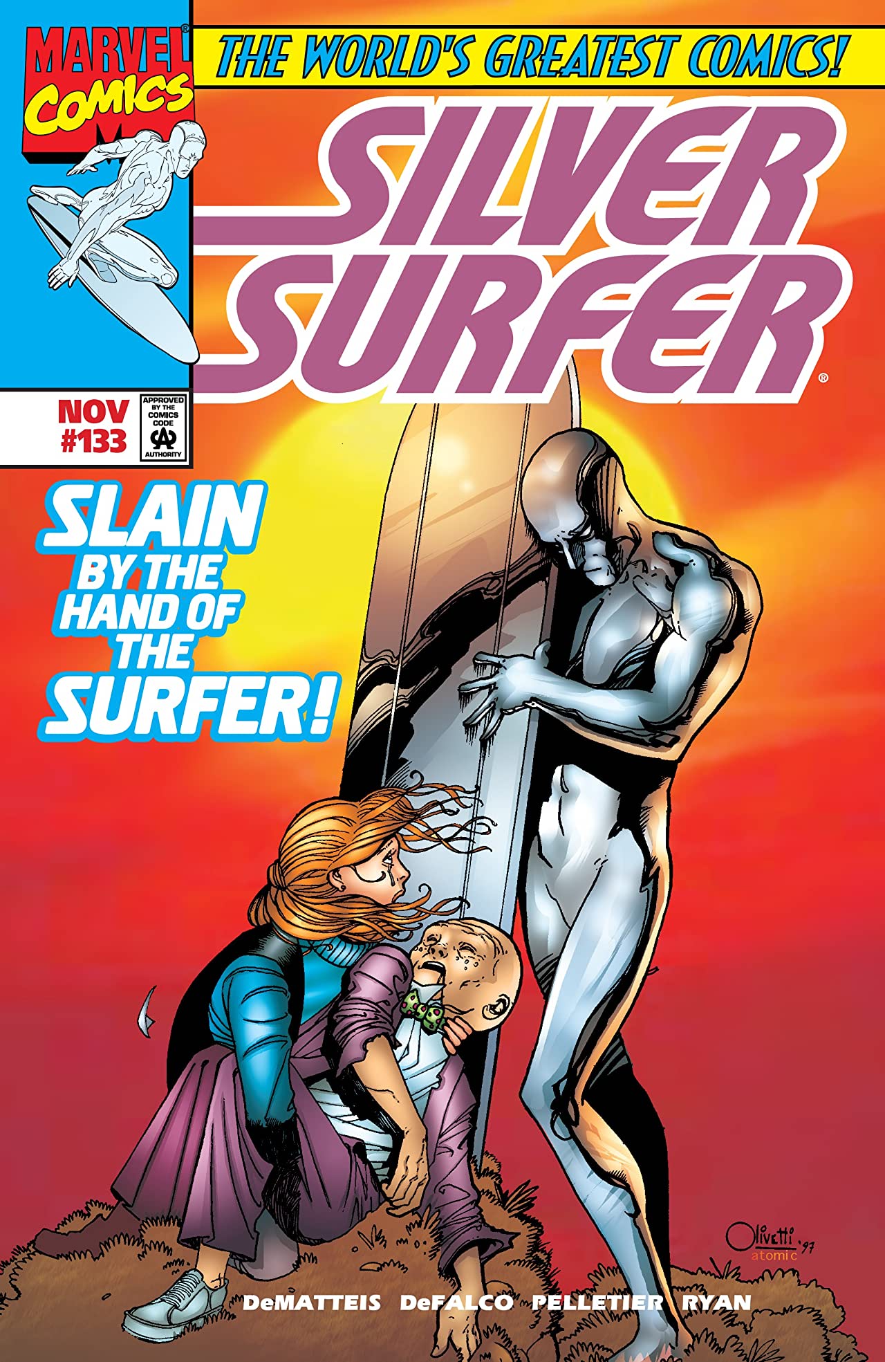 Silver Surfer #133 cover