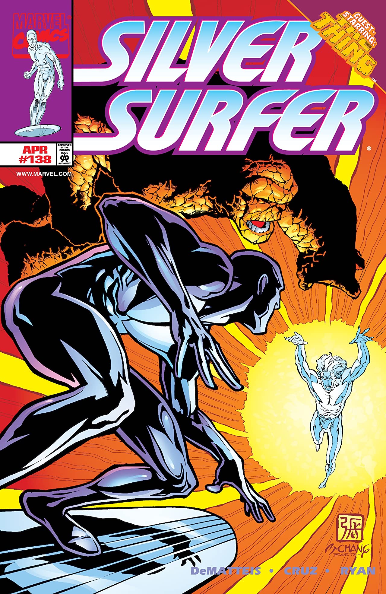 Silver Surfer #138 cover