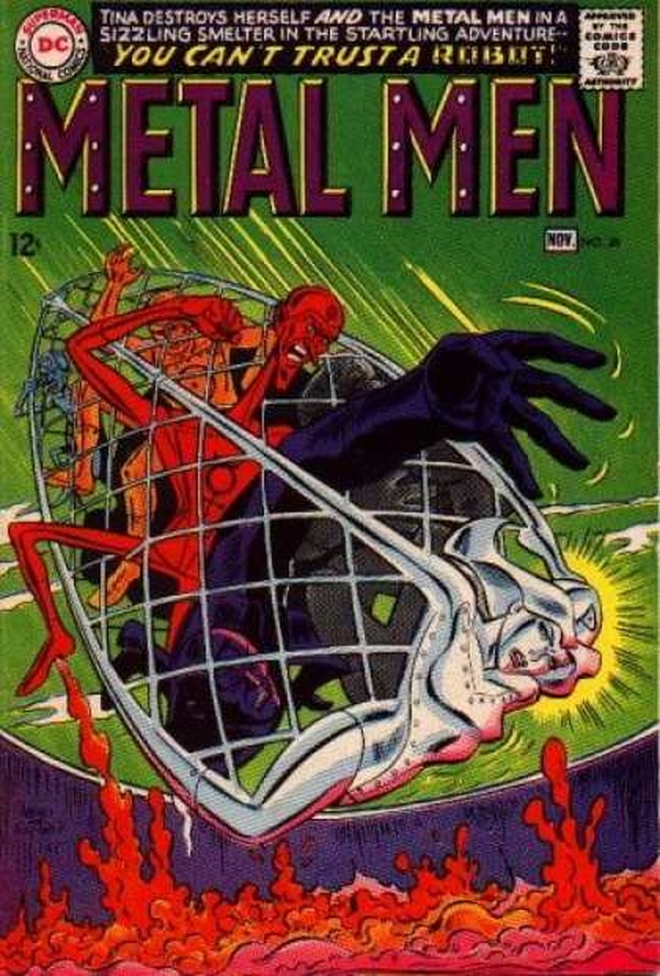 Metal Men #28 cover