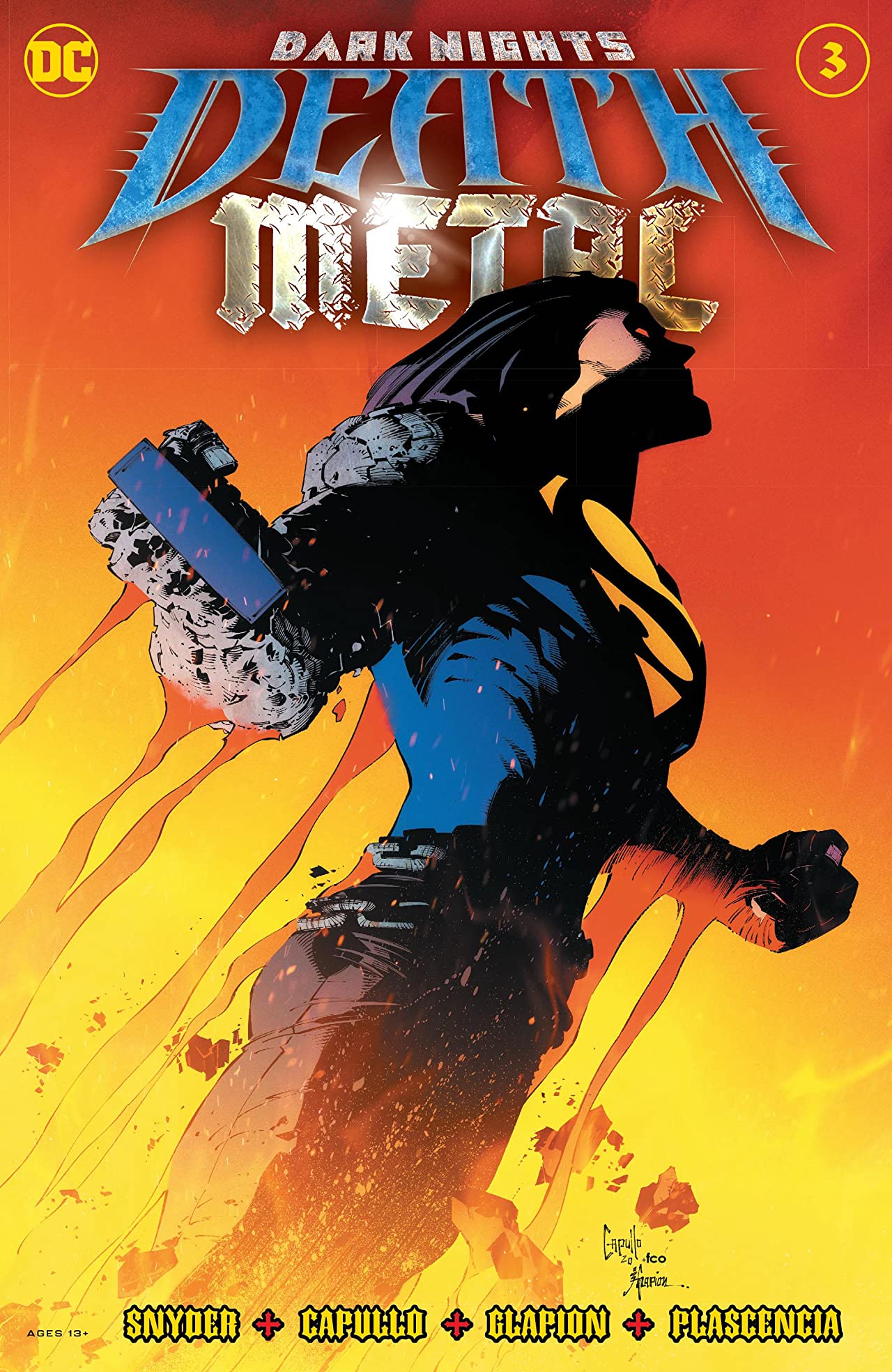 Dark Nights: Death Metal #3 cover