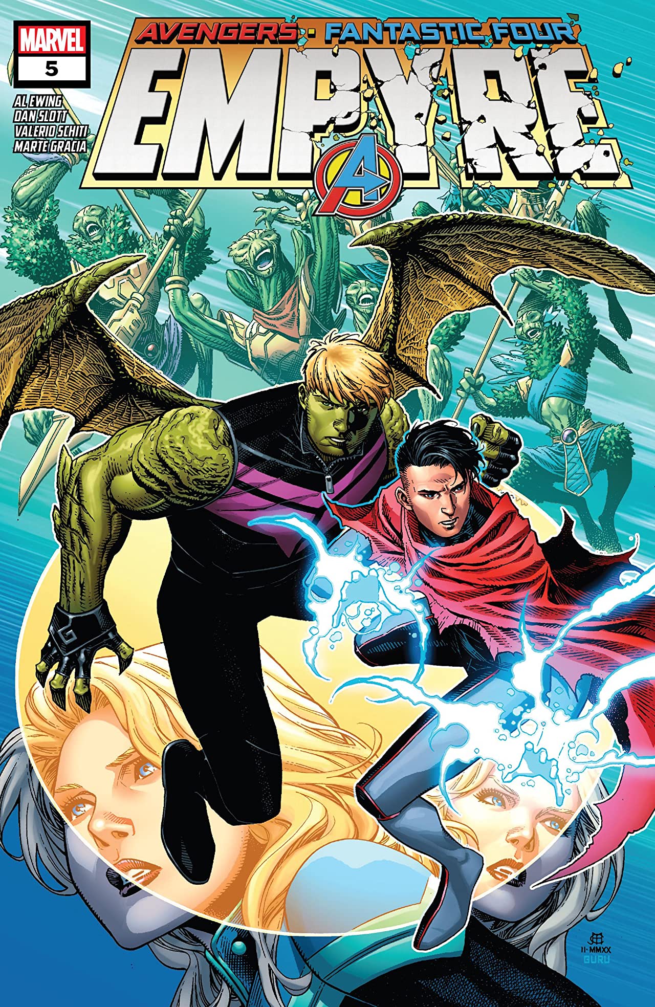 Empyre #5 cover