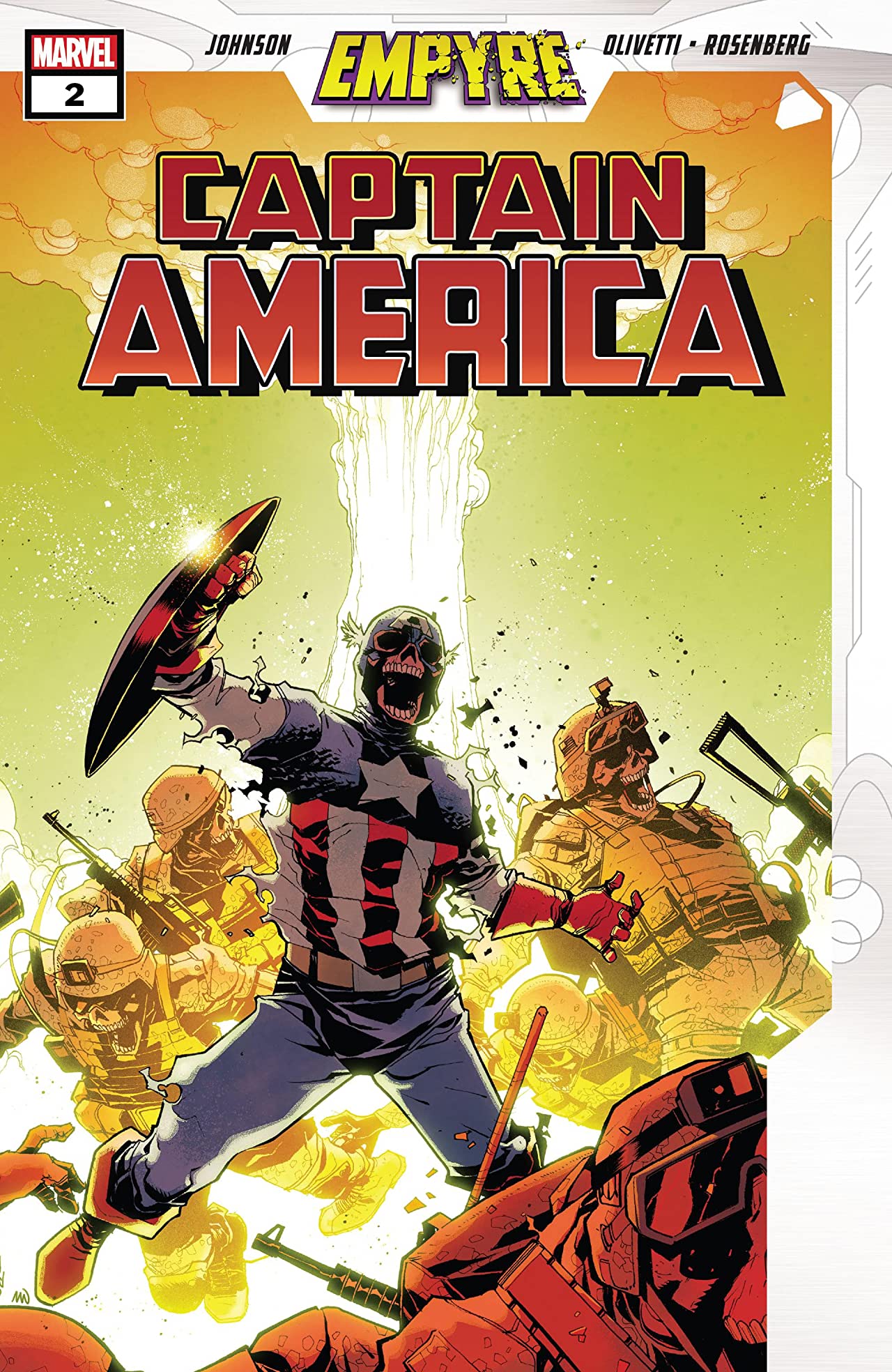 Empyre: Captain America #2 cover