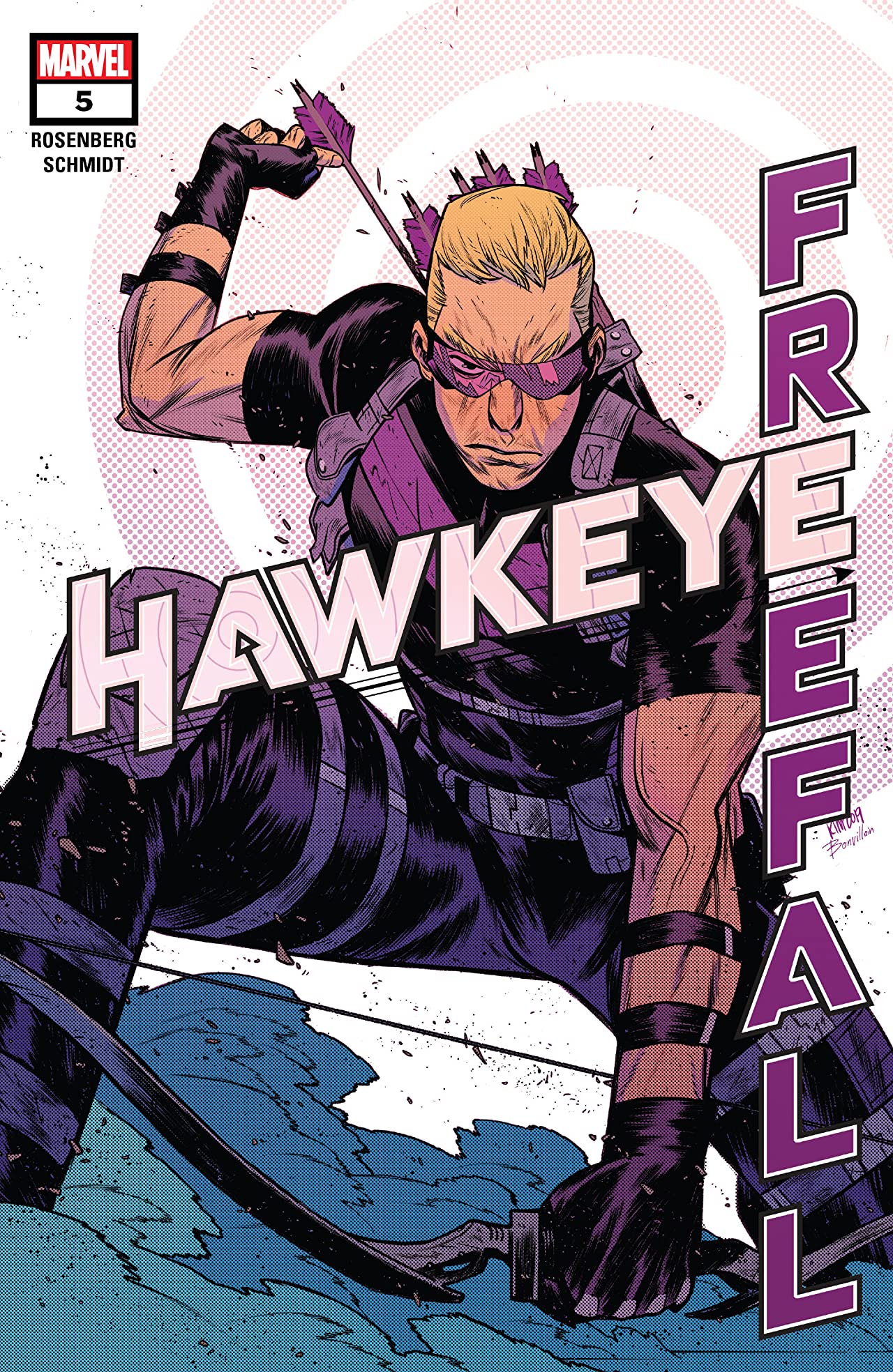Hawkeye: Freefall #5 cover