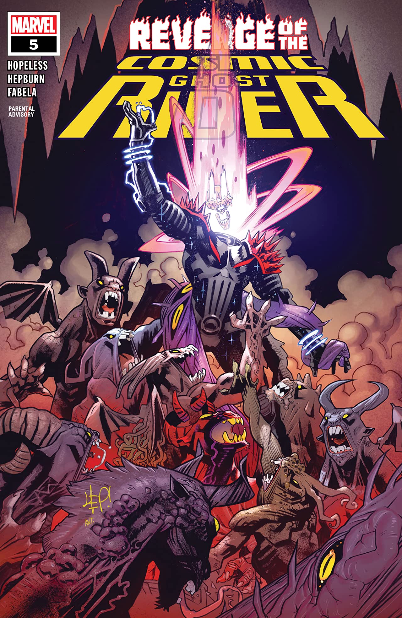 Revenge of the Cosmic Ghost Rider #5 cover