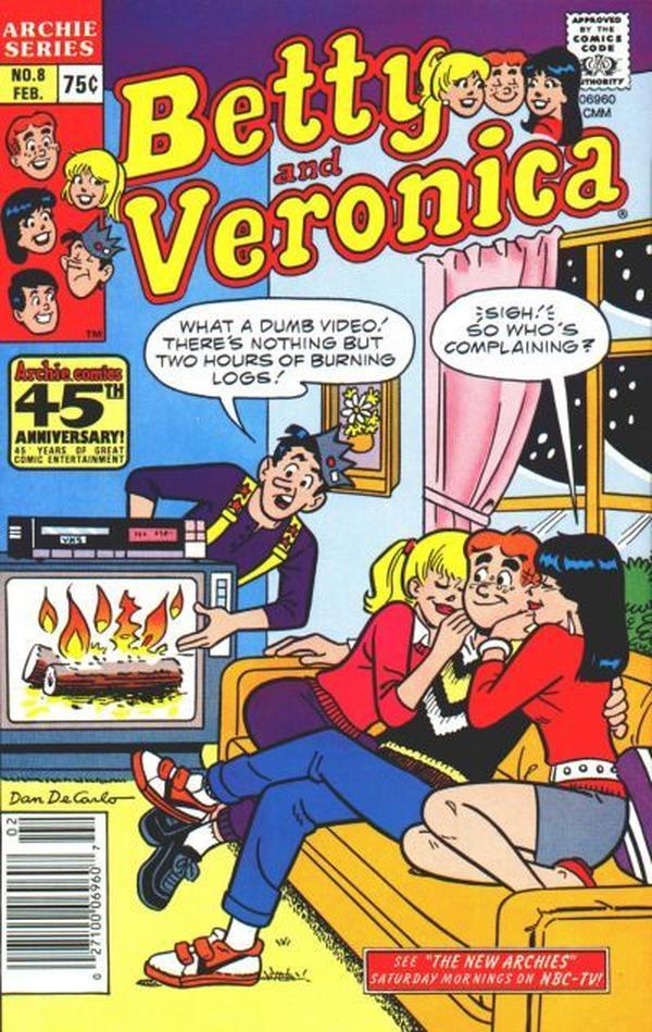 Betty and Veronica #8 cover