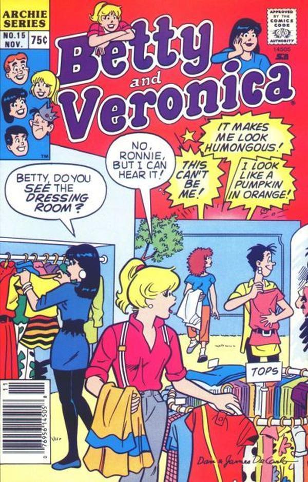 Betty and Veronica #15 cover