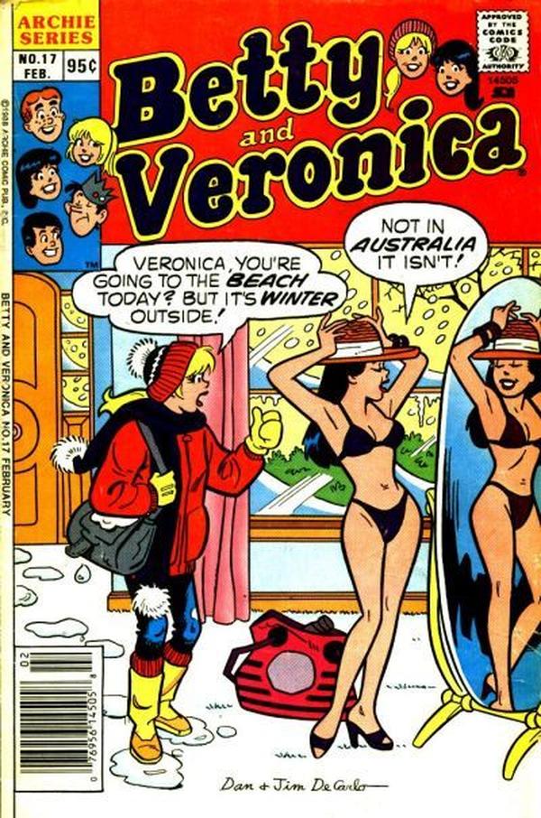 Betty and Veronica #17 cover