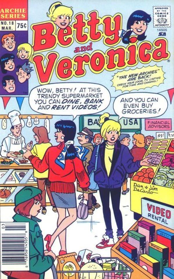 Betty and Veronica #18 cover
